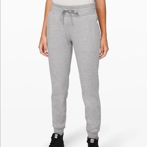 Lululemon warm down jogger grey
